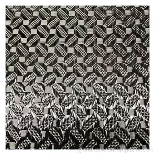 Jacquard Woven Carbon Fiber Fabric hot sell jacquard woven carbon fiber fabric Factory